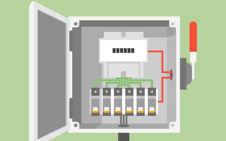 Compteur électrique connecté