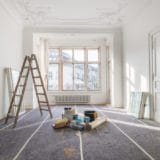 Travaux de rénovation d'un appartement avant un déménagement