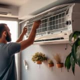 Entretien d'une climatisation réversible nettoyage des filtres