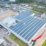 Bâtiment industriel photovoltaïque
