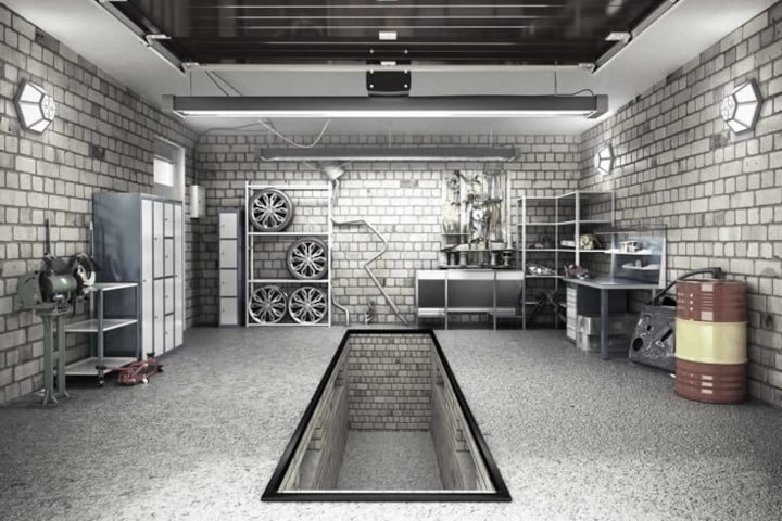 Fosse de garage pour particulier