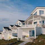 Construction de maison en bord de mer