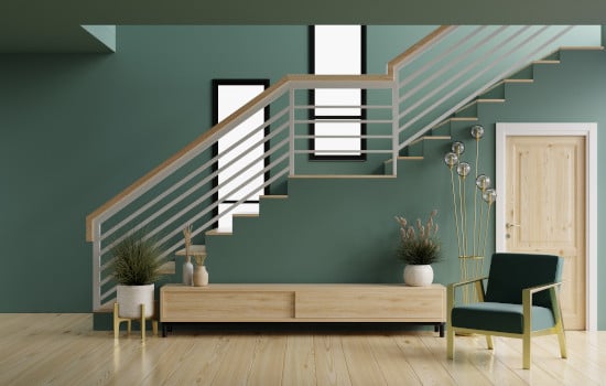 Escalier droit sur-mesure