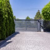 Profondeur des fondations d'un portail : Portail en alu sur mesure