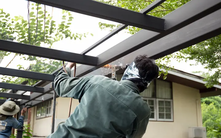 Construction d'une pergola - autorisation urbanisme