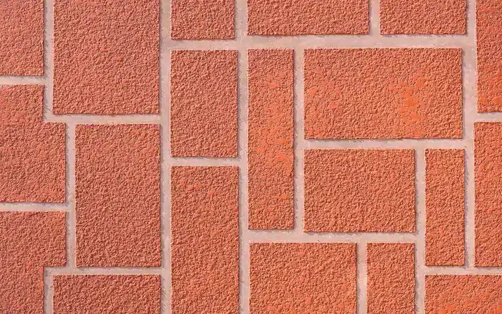 Parpaing rouge pour mur de maison